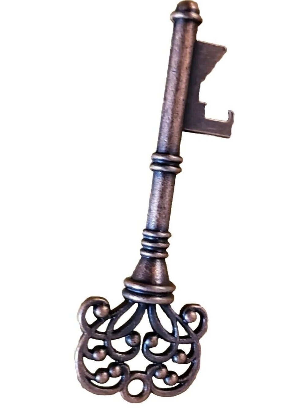 20 Vintage Bronze Color Skeleton Keys 3" Bottle Opener Bar Tool Wedding Favors